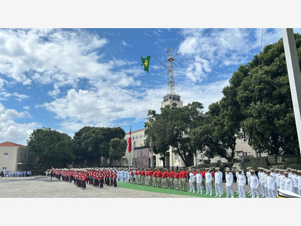 Presidente do MIS RJ participa da cerimônia de comemoração pelos 216 anos do Corpo de Fuzileiros Navais da Marinha do Brasil