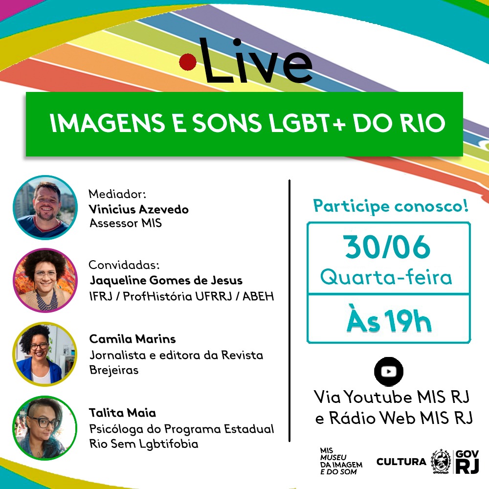 Live MIS RJ - Imagens e Sons LGBT+ do Rio