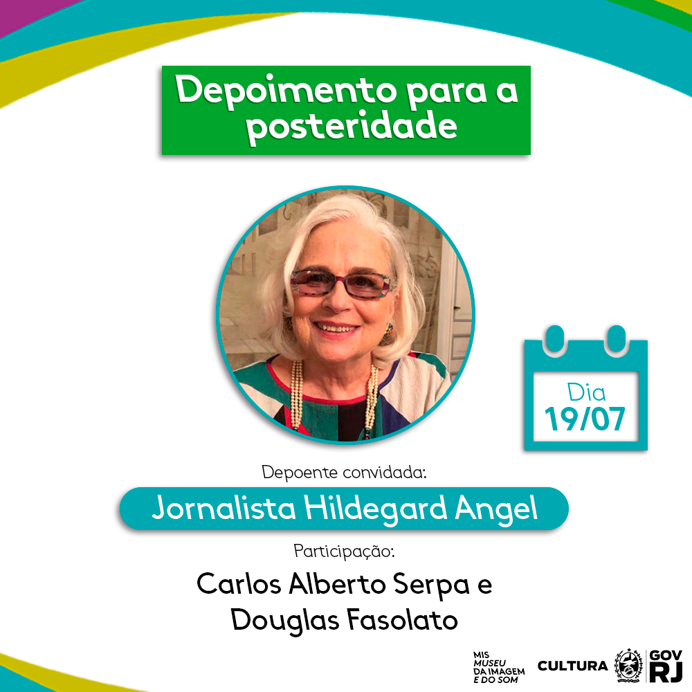 Hildegard Angel  Pode não ser a melhor opinião, pode não ser a