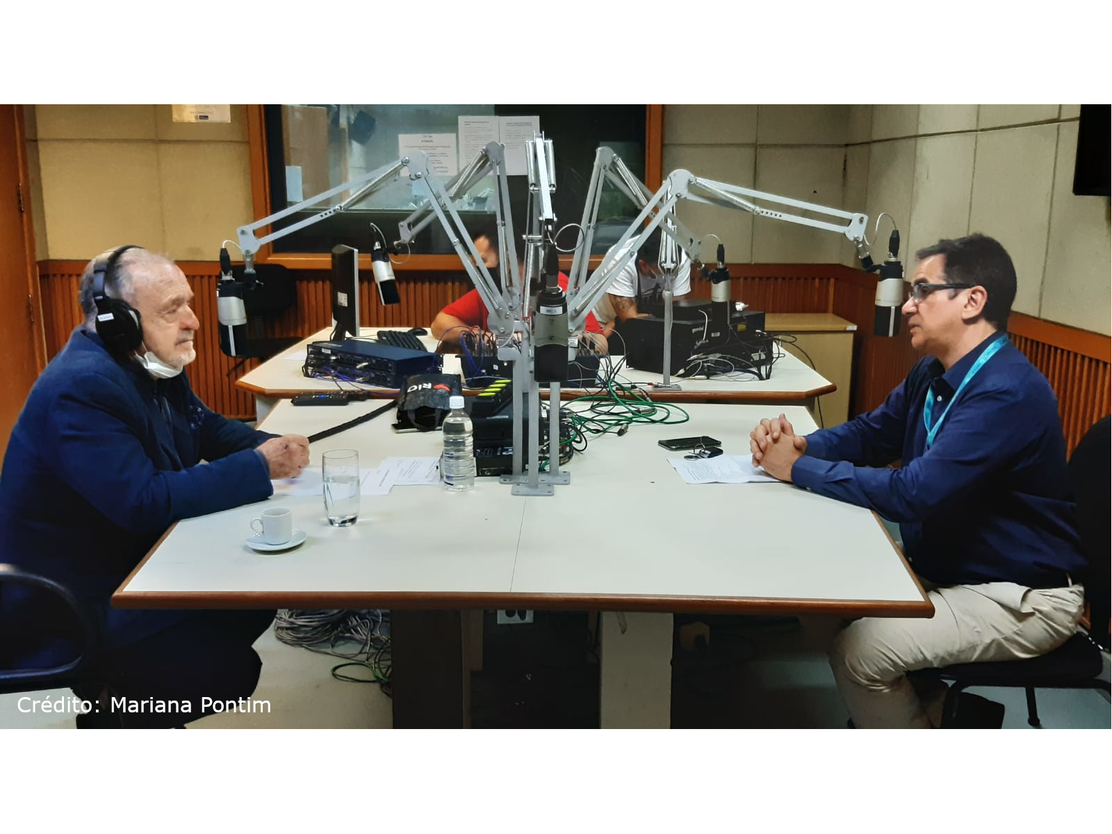 Ricardo Cravo Albin entrevista o presidente do MIS