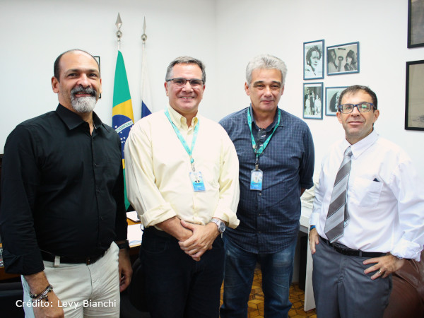 Presidente do MIS RJ recebe o diretor-geral do Instituto Federal do Rio de Janeiro, Campus Engenheiro Paulo de Frontin